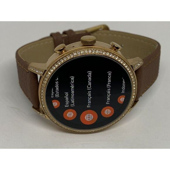 Fossil Gen 4 Authentic Digital Dial Smart Watch Custom Band FTW6015 ZA290 - Picture 7 of 12